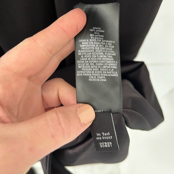 Ted Baker London Siiara Frill Cold Shoulder Dress - Picture 10 of 10